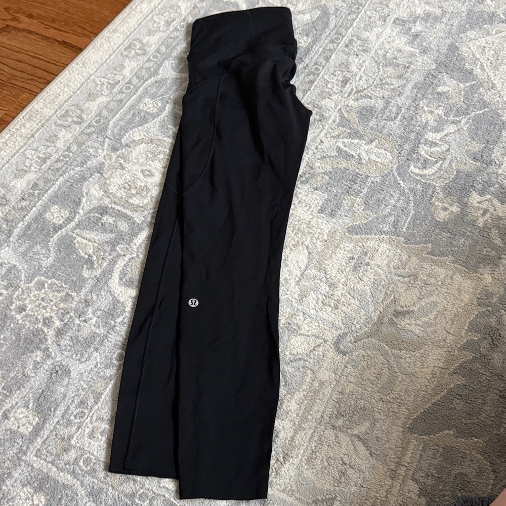 Lululemon Fast & Free Black Leggings-Sz 6